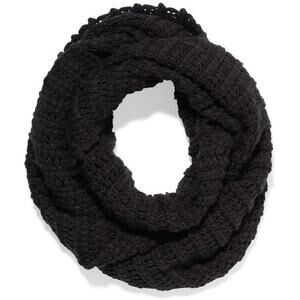 Victoria’s Secret Black Knit Infinity Scarf